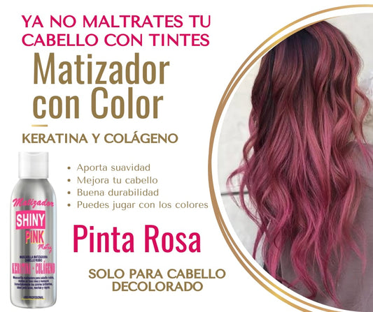 zPINTA TU CABELLO COLOR ROSA