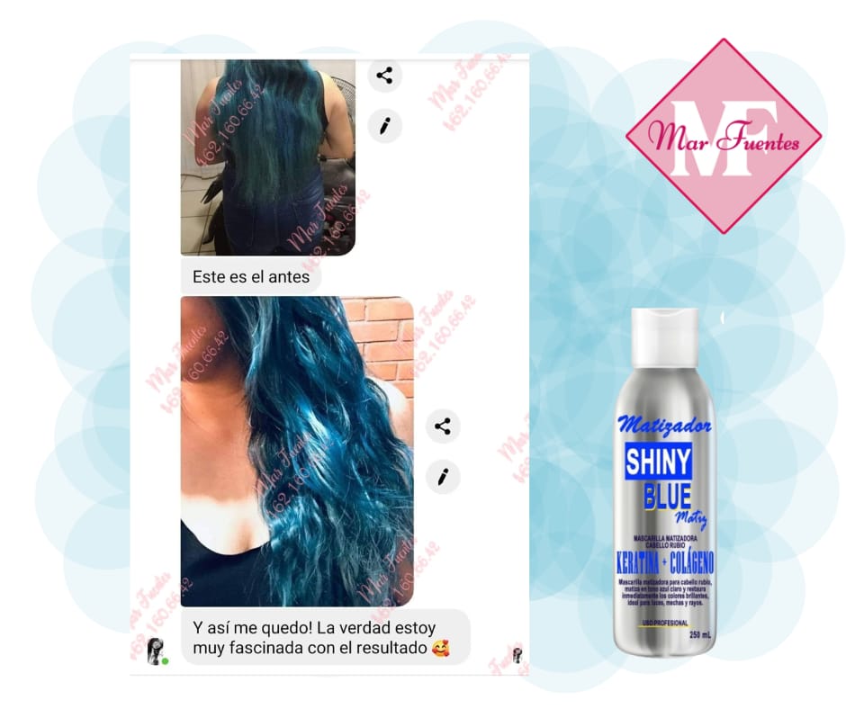 zPINTA TU CABELLO COLOR AZUL